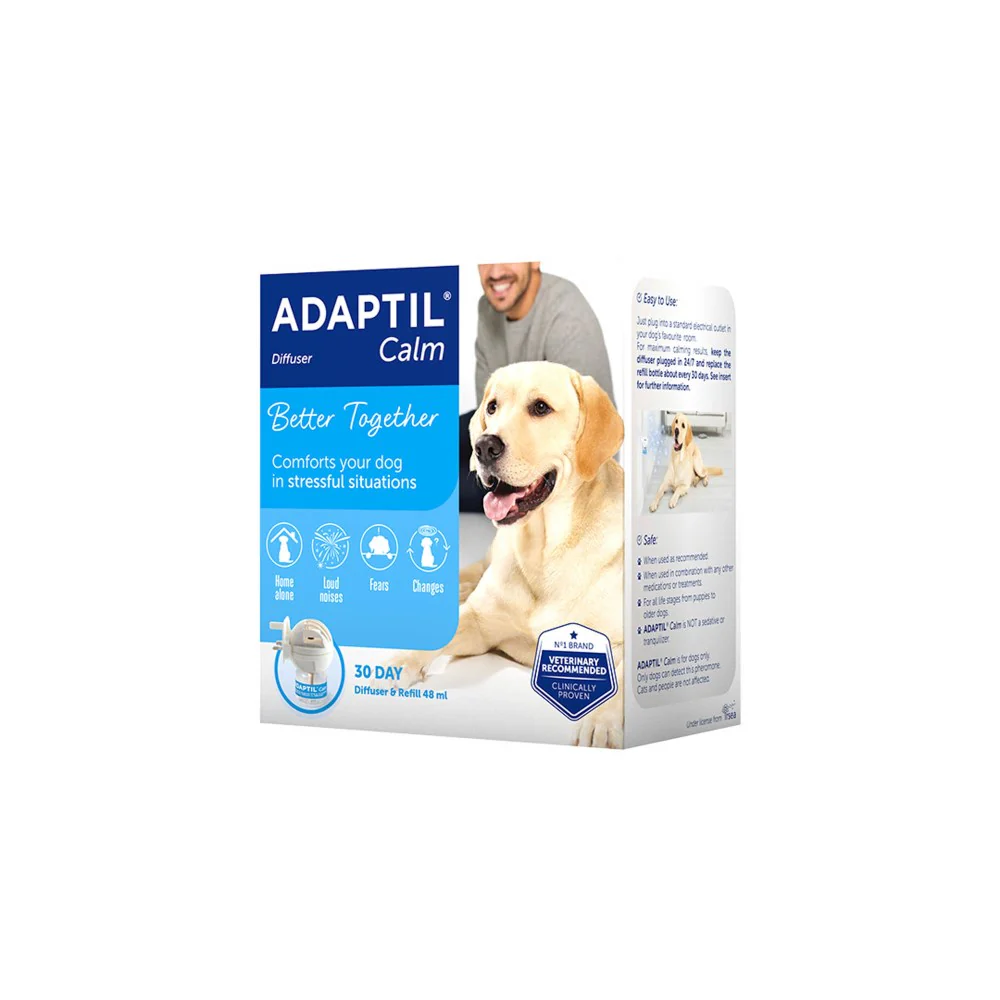 Adaptil Calm Diffuser - Calming / Anxiety Treatment For Dogs - 30 Day Refill