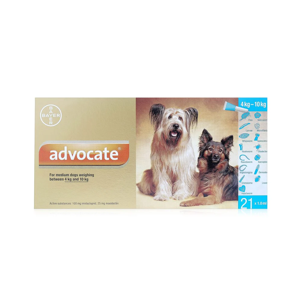 Advocate for Dogs 100 Spot On - Medium Dogs 4-10kg - Image 3