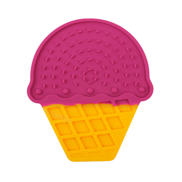Treat Mat - Freezable - Slow Feeder For All Pets - All For Paws Chill Out Ice Cream Lick Mat - Image 3