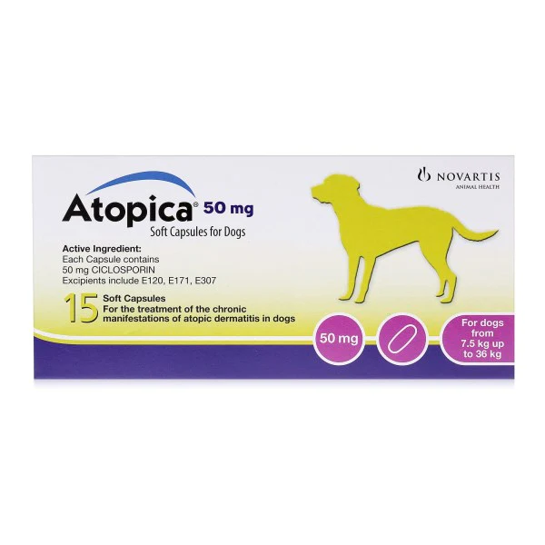 Atopica Capsules For Dogs - Image 3