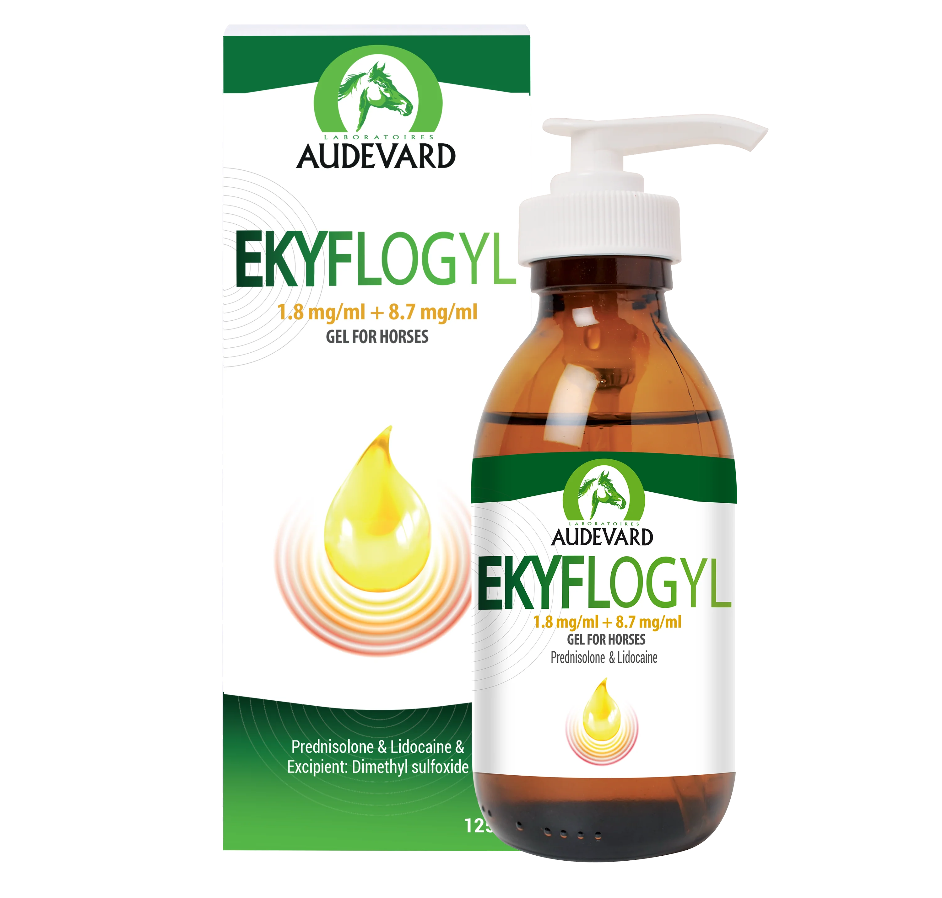 Audevard Ekyflogyl Gel For Horses 125ml