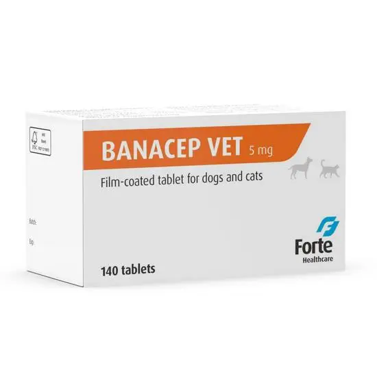 Banacep Vet 5mg Film-coated Tablets