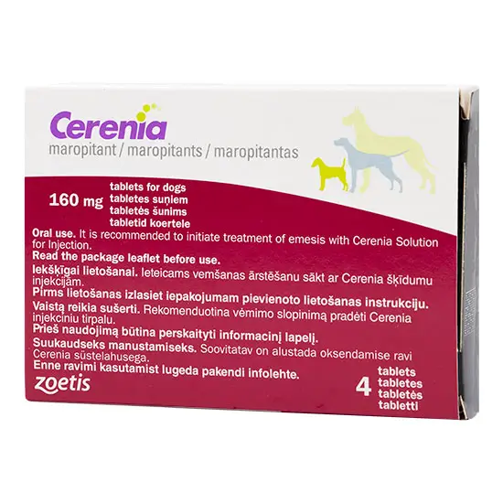 Cerenia Tablets For Dogs - 4 tablets - Image 5