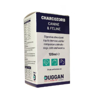 Charcozorb digestive absorbent for dogs and cats 120ml