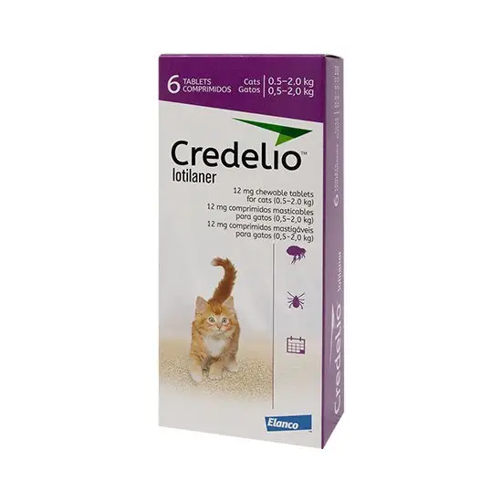 Credelio Chewable Tablets For Cats - 6 tablets - Image 2
