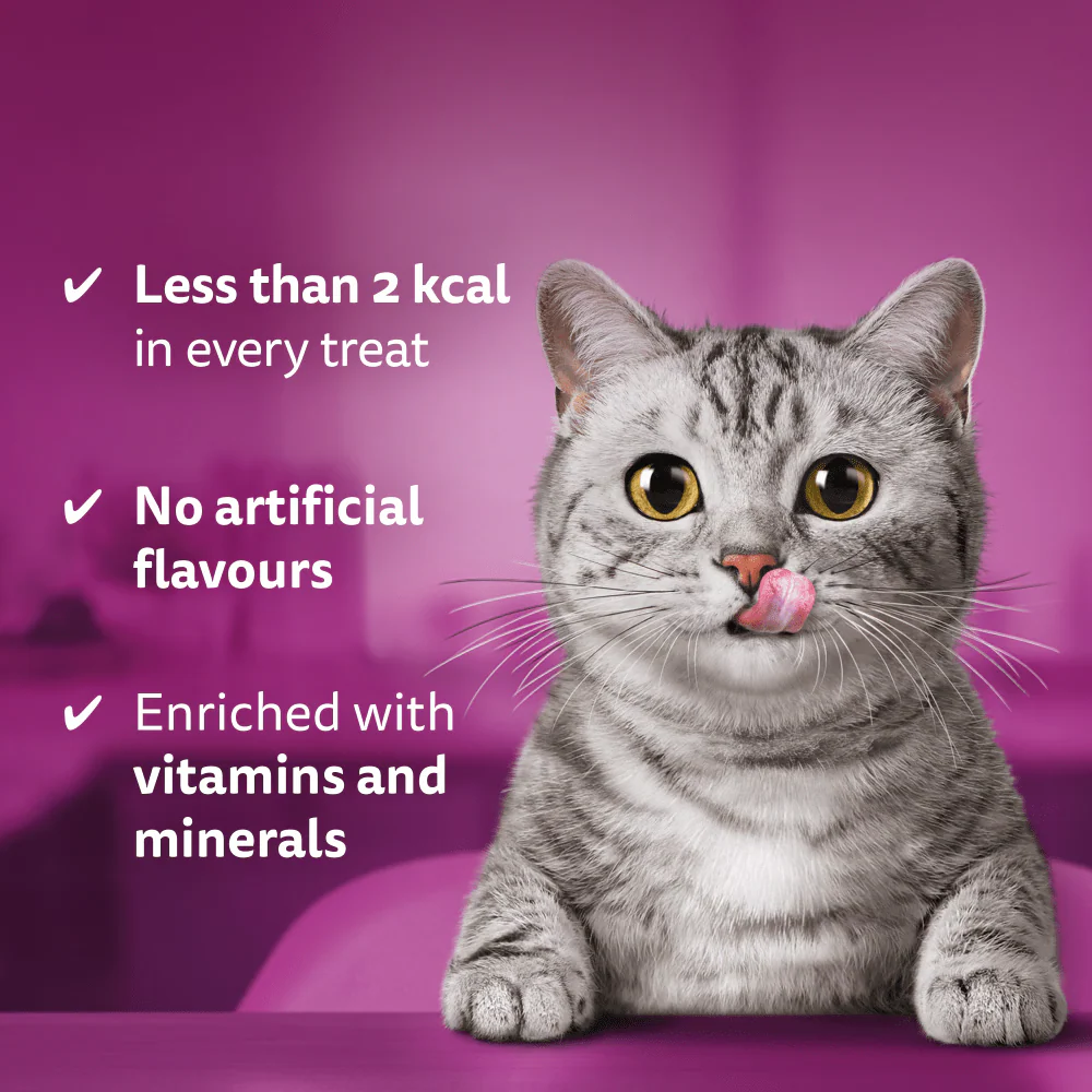 WHISKAS Dentabites Adult Cat Treats with Chicken 40g - Image 3