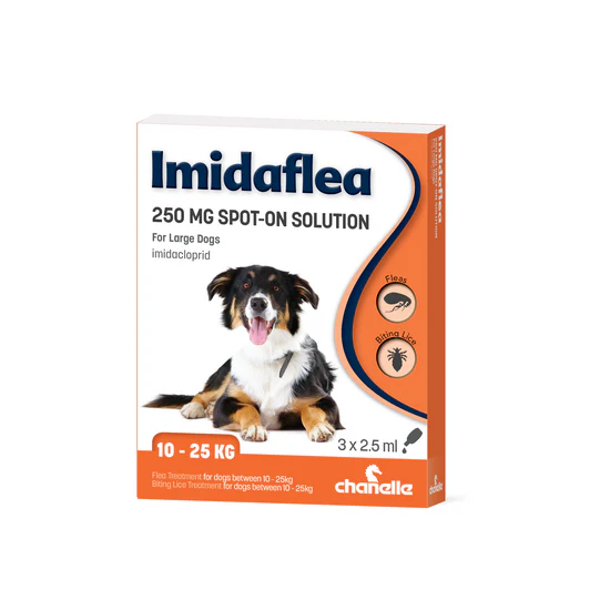 Imidaflea Spot-On Solution Flea Treatment for Dogs, Cats and Pet Rabbits - Image 3