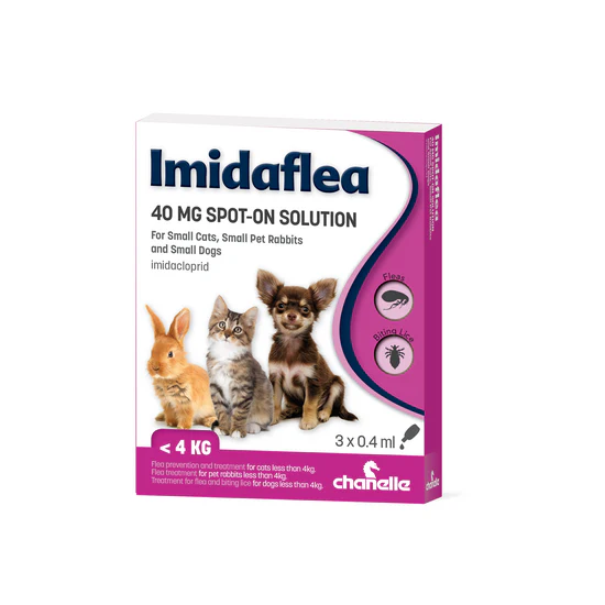 Imidaflea Spot-On Solution Flea Treatment for Dogs, Cats and Pet Rabbits - Image 5