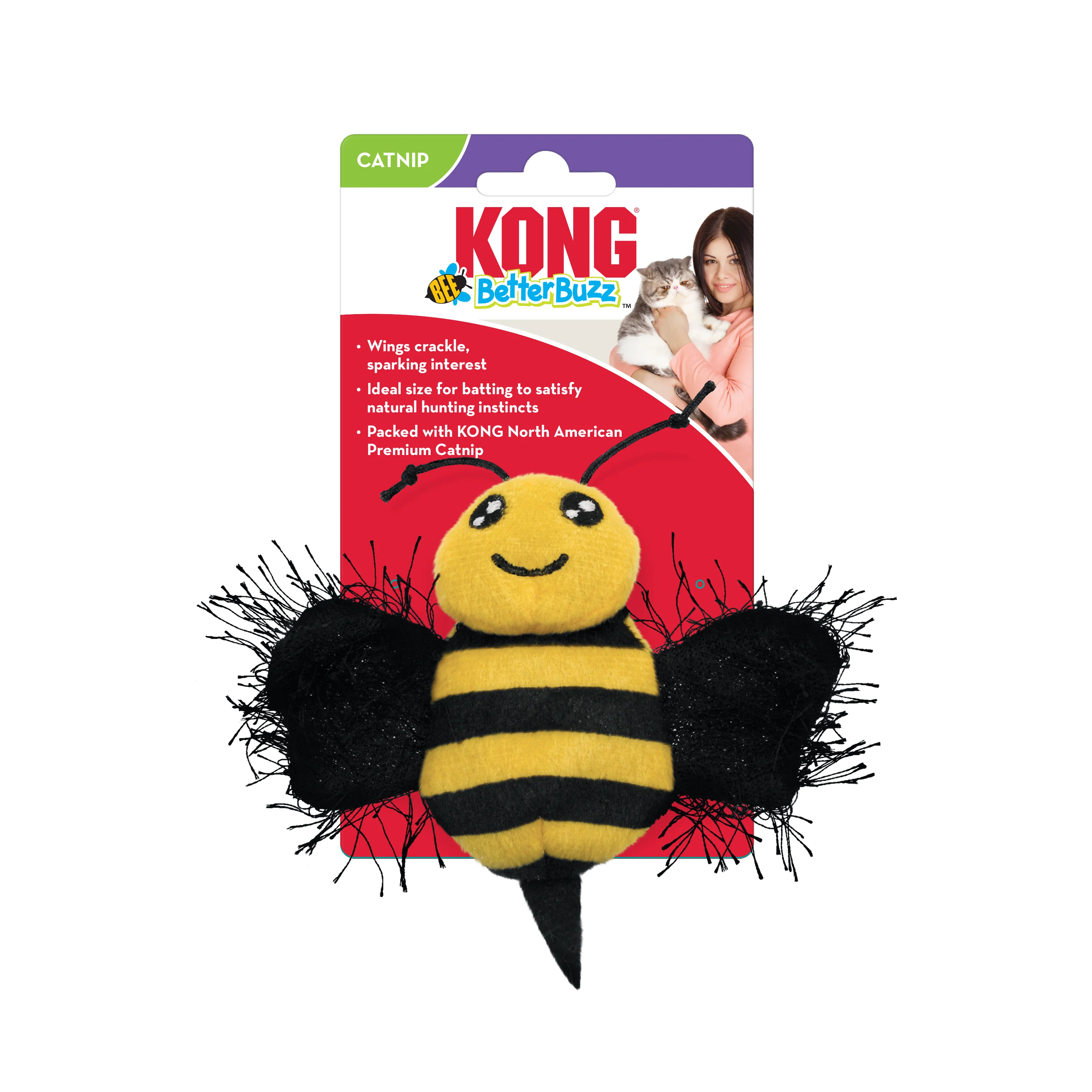Kong Catnip Better Buzz Bee