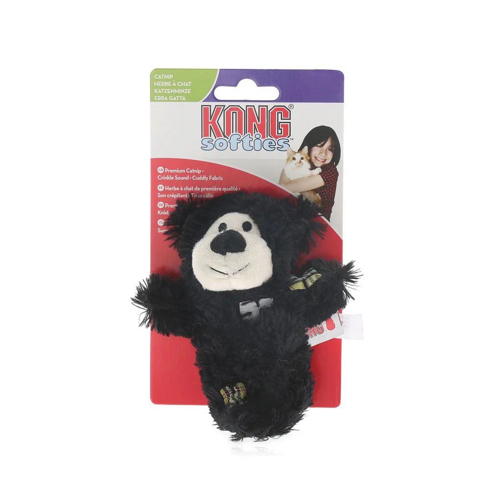 Kong Catnip Patchwork Bear - Assorted - Image 3