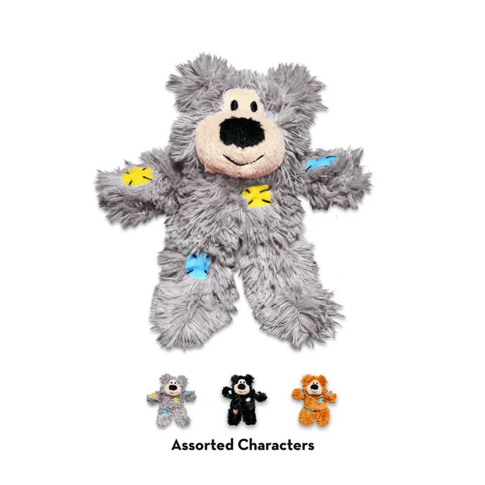 Kong Catnip Patchwork Bear - Assorted - Image 4