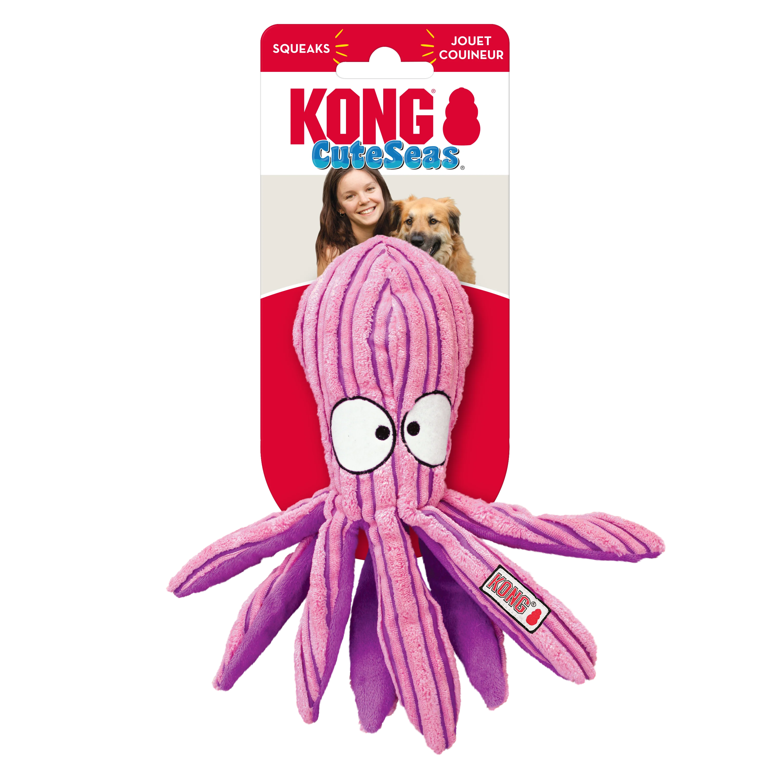 Kong CuteSeas - Octopus - Large
