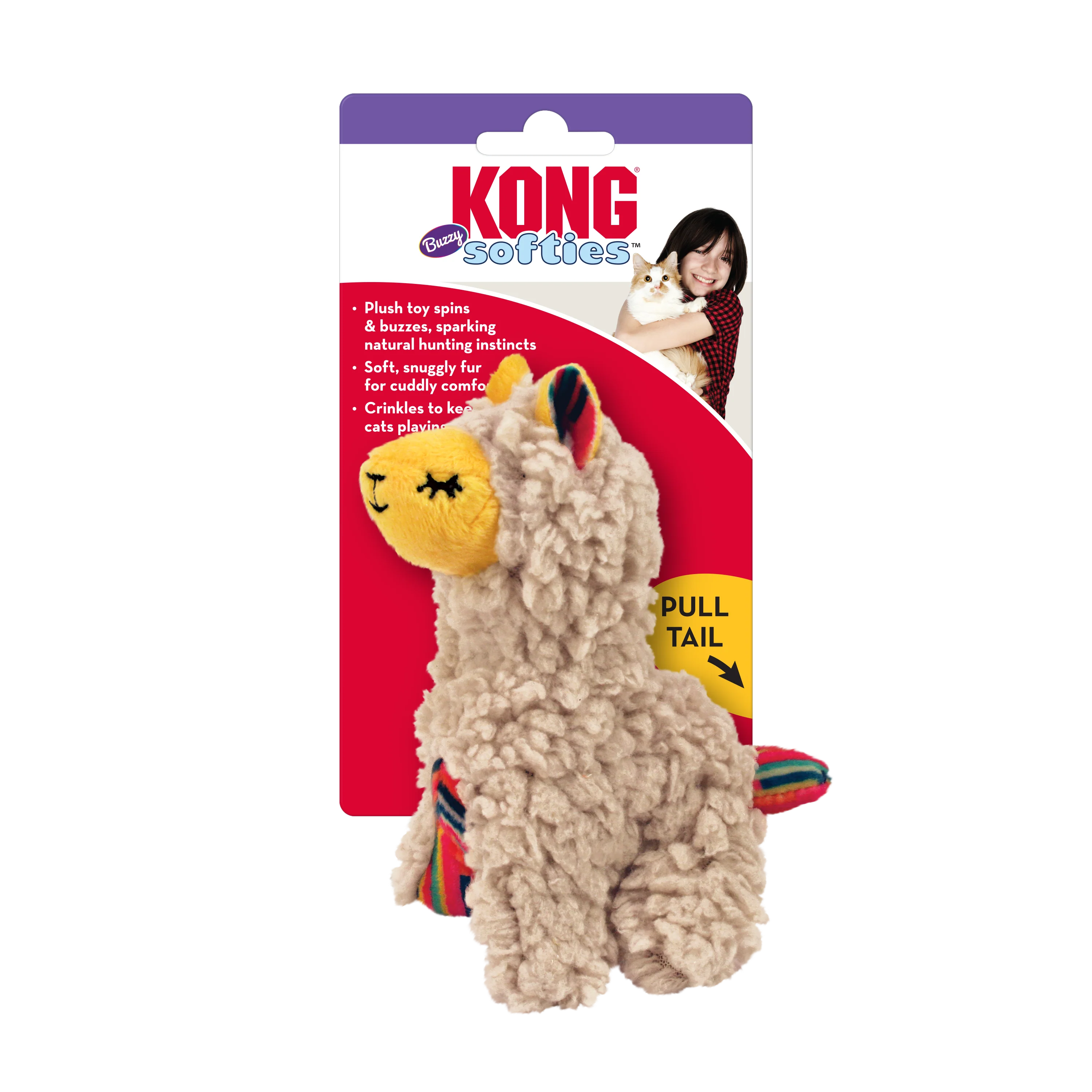 Kong Softies Buzzy Llama