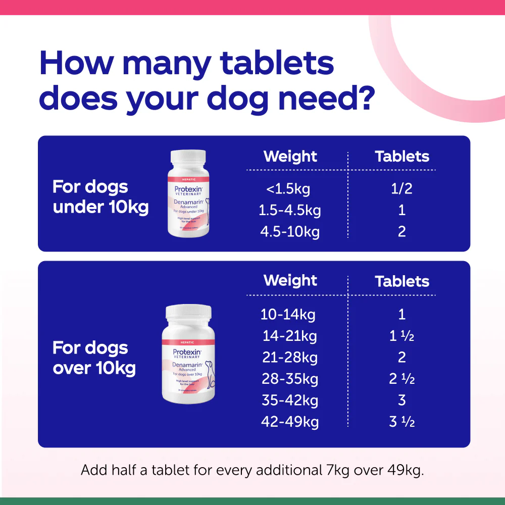 Protexin Denamarin Advanced Tablets for Dogs x 30 - Image 4